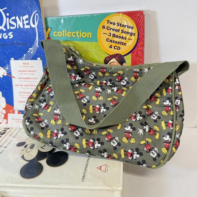 LOT 54: The Art of Disney Book, Vintage Disney Songs Sheet Music & More