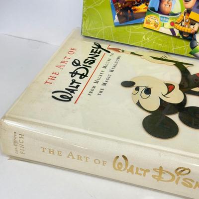 LOT 54: The Art of Disney Book, Vintage Disney Songs Sheet Music & More