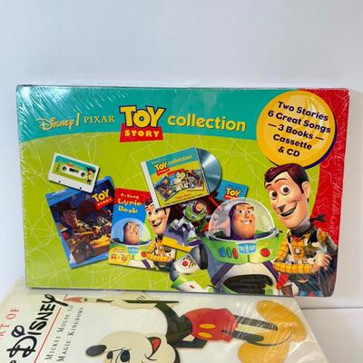 LOT 54: The Art of Disney Book, Vintage Disney Songs Sheet Music & More