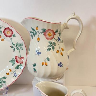 LOT 55: Floral China Set by Churchill