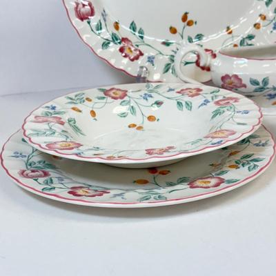 LOT 55: Floral China Set by Churchill