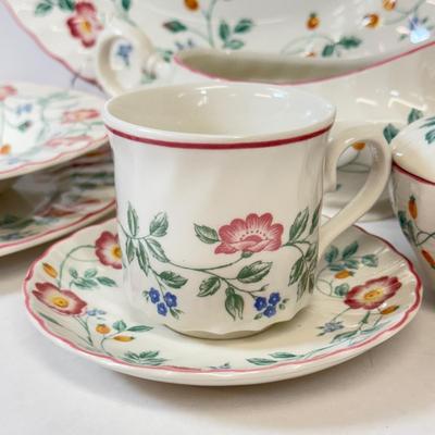 LOT 55: Floral China Set by Churchill