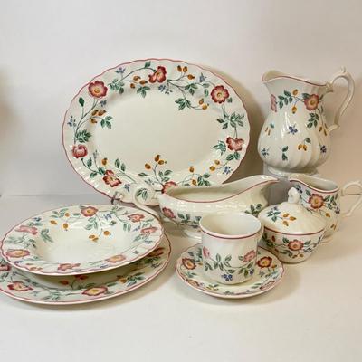 LOT 55: Floral China Set by Churchill