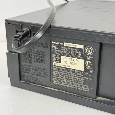 LOT 58: Hitachi VCR Model VT-FX6407AS