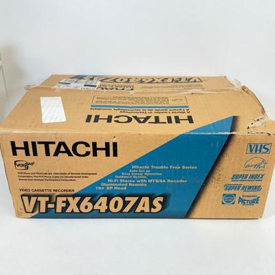 LOT 58: Hitachi VCR Model VT-FX6407AS