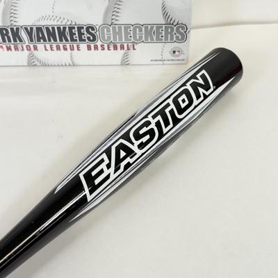 LOT 59: Sports Collectibles: Women's Flyers Beanie, NHL Draft 2014 Glasses, Easton Baseball Bat & More