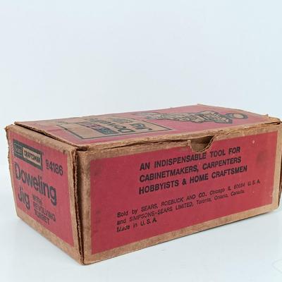 LOT 62: Vintage 94186 Sears Doweling Jig, RAC Compression Tester & Water Valve Wrench