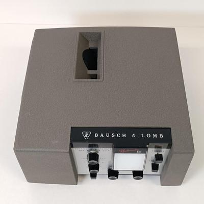 LOT 65: Bausch & Lomb Balomatic 655 Slide Projector with Leather Case