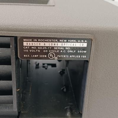 LOT 65: Bausch & Lomb Balomatic 655 Slide Projector with Leather Case