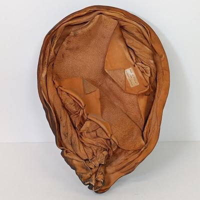 LOT 68: Vintage French Decorative Masks Hand Formed with Italian Leather