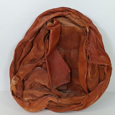 LOT 68: Vintage French Decorative Masks Hand Formed with Italian Leather