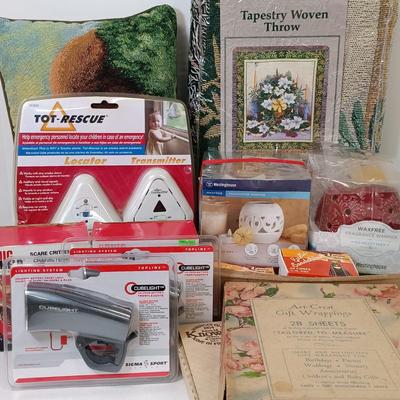 LOT 70: Collection of NIP and Vintage Home Items