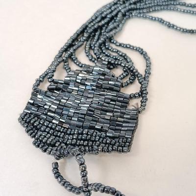 LOT 78: Set of (3) Beaded Artisan Belts