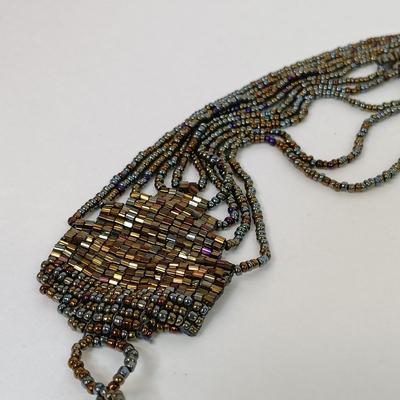 LOT 78: Set of (3) Beaded Artisan Belts