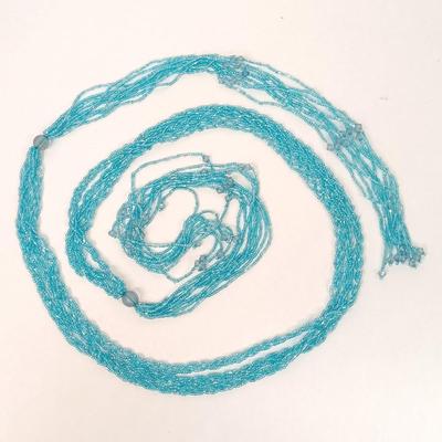 LOT 78: Set of (3) Beaded Artisan Belts