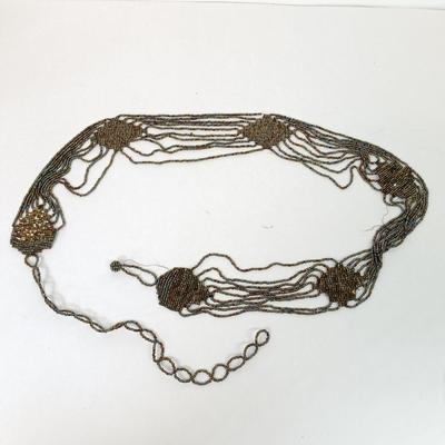 LOT 78: Set of (3) Beaded Artisan Belts