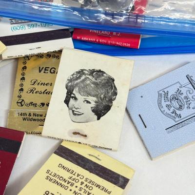 LOT 84: Giant Collection of Vintage Matchbooks - Local & More