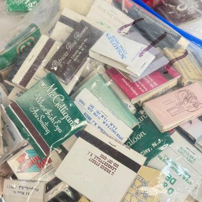 LOT 84: Giant Collection of Vintage Matchbooks - Local & More