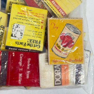 LOT 84: Giant Collection of Vintage Matchbooks - Local & More