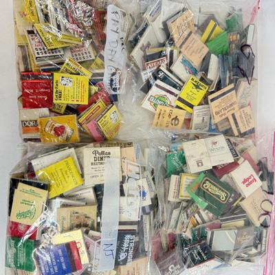 LOT 84: Giant Collection of Vintage Matchbooks - Local & More