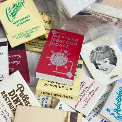 LOT 84: Giant Collection of Vintage Matchbooks - Local & More