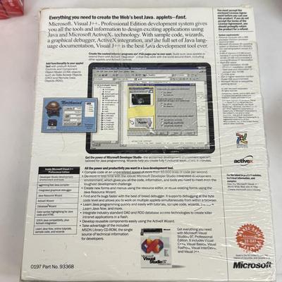 LOT 85: Office Collection: Sharper Image LED Puck Light Set, NIP Wires and Cords, Visual J++ & Toner