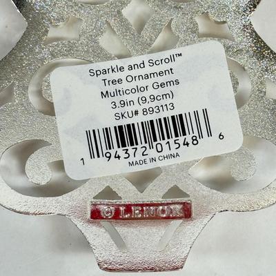 LOT 87: Lenox Christmas Ornaments & Porcelain Decor in Boxes, Gorham Snowman Ornaments & More