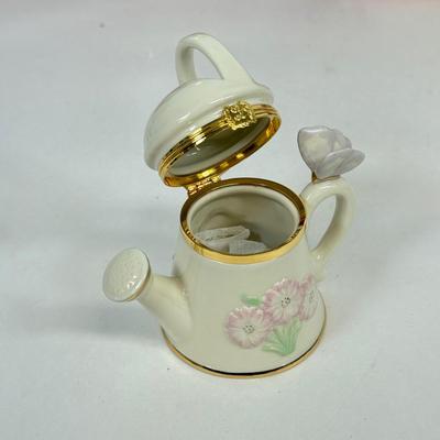 LOT 87: Lenox Christmas Ornaments & Porcelain Decor in Boxes, Gorham Snowman Ornaments & More