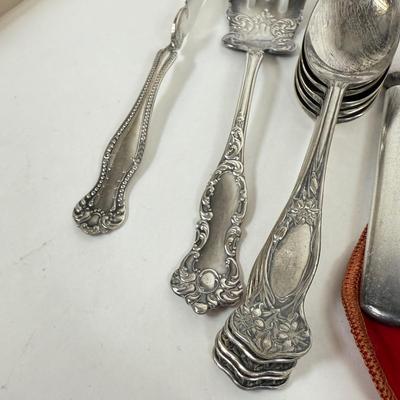 LOT 88: Collection of Silverplated Flatware