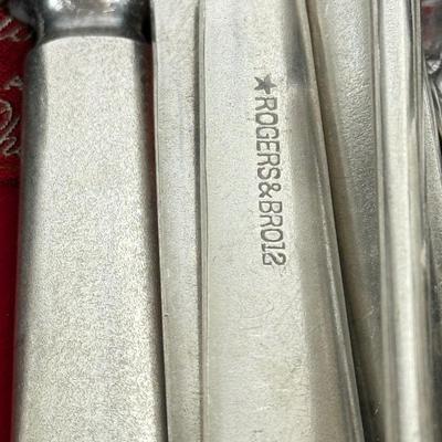 LOT 88: Collection of Silverplated Flatware