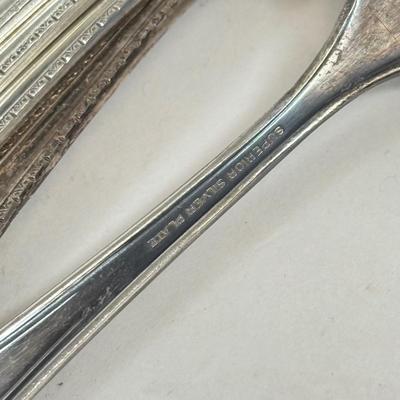 LOT 88: Collection of Silverplated Flatware