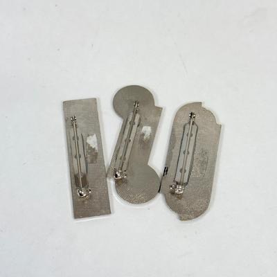 LOT 93: Vintage Jewelry: Art Deco Pins, Necklaces & Bracelets