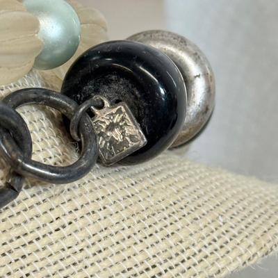 LOT 97: Vintage Collection of Large, Beaded & Seashell Statement Necklaces