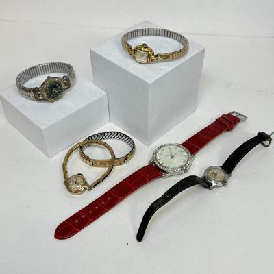 LOT 99: Vintage & Modern Ladies Watches