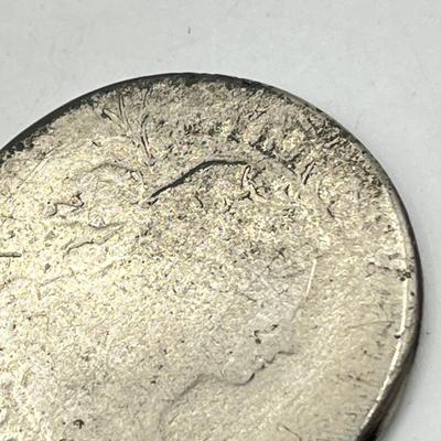 LOT 103: 1805 Draped Bust Large Cent US Coin - Silver Plated