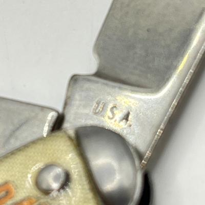 LOT 108: Two Vintage Pocket Knives - EKA Sweden and Davy Crocket