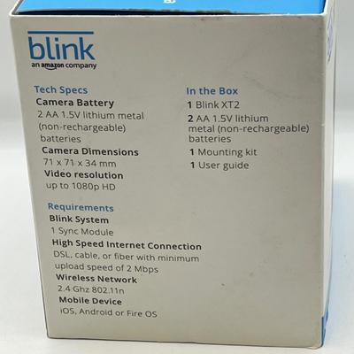 LOT 112: Blink XT2 Add-On Security Camera