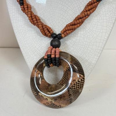 LOT 122: Beaded Necklaces & More