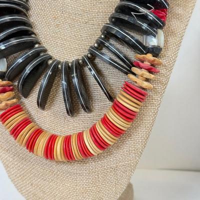 LOT 122: Beaded Necklaces & More