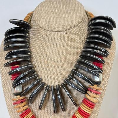 LOT 122: Beaded Necklaces & More