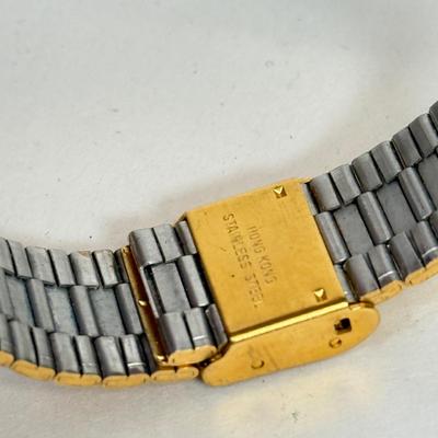 LOT 136: Vintage Dufonte Lucien Picard Gold Plated Stainless Steel Watch & Men's Vintage Gruen Watch