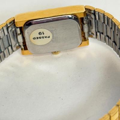 LOT 136: Vintage Dufonte Lucien Picard Gold Plated Stainless Steel Watch & Men's Vintage Gruen Watch