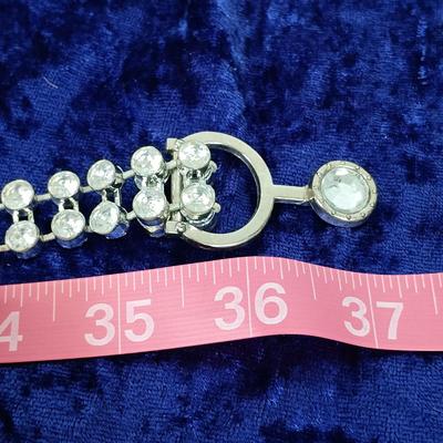 LOT 143: Vintage Costume Brooches and Plastic Belt