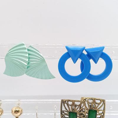 LOT 149: Enameled Austrian Cuff Bracelets, Monet Gold-Tone and White Bangle & More