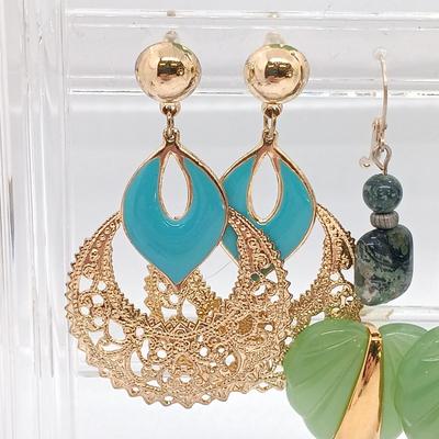 LOT 149: Enameled Austrian Cuff Bracelets, Monet Gold-Tone and White Bangle & More