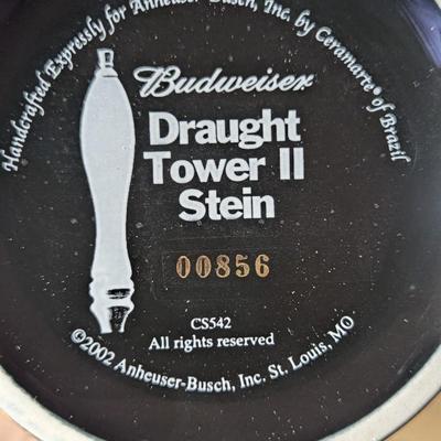 Budweiser Draught Tower II Stein w/ Box