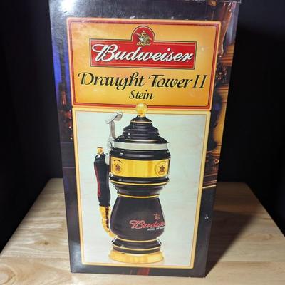 Budweiser Draught Tower II Stein w/ Box