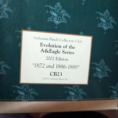 Evolution Of The A & Eagle Series "1872 & 1886-1889" Stein w/ Box