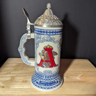 Evolution Of The A & Eagle Series "1872 & 1886-1889" Stein w/ Box