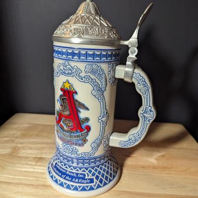 Evolution Of The A & Eagle Series "1872 & 1886-1889" Stein w/ Box